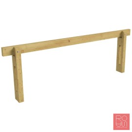 Barrera de Fusta Fixa Turín | Barrera de Pas per a Vehicles